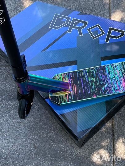 Самокат трюковой неохром (бензиновый)