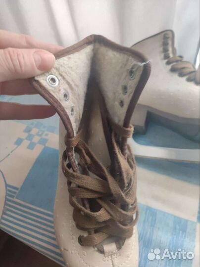 Коньки детские для девочки, размер 37