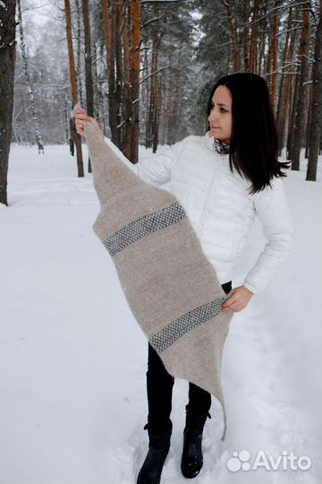 Пуховый пояс для спины