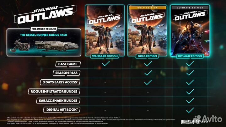 Star Wars Outlaws (Epic Games/Ubisoft )