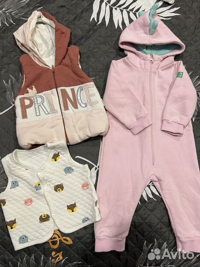 Вещи пакетом на девочку 9-12 месяцев