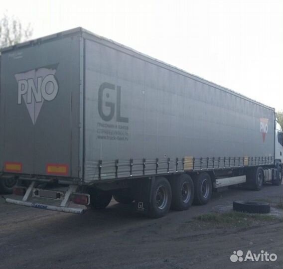 Полуприцеп шторно-бортовой Krone SD, 2010