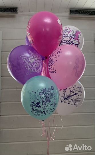 Воздушные шары гелиевые