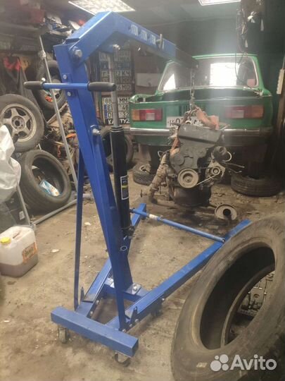 Кран гаражный гусь складной аренда