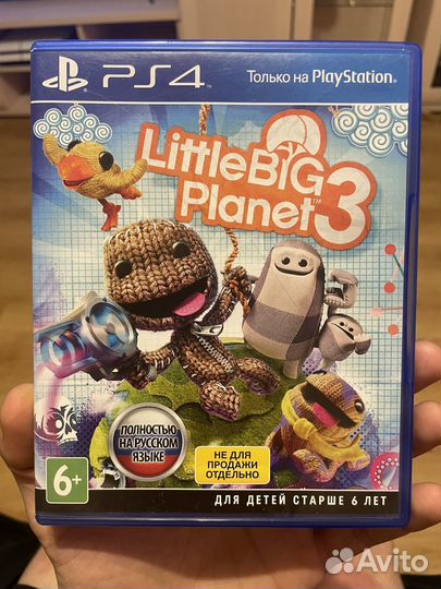 Игра для приставки Little Big Planet 3 PS4