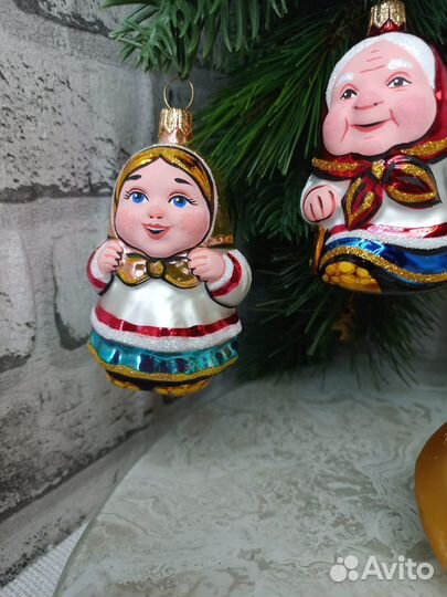 Набор ёлочных игрушек репа, Фабрика Елочка