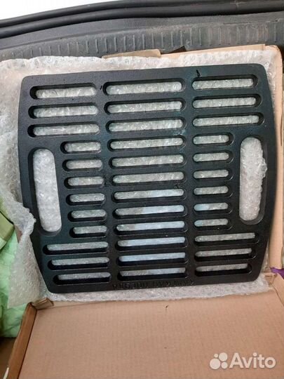 Чугунная решетка гриль