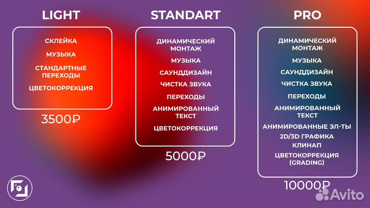 Съемка и монтаж видео