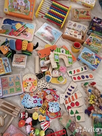 Развивающие пособия Монтессори