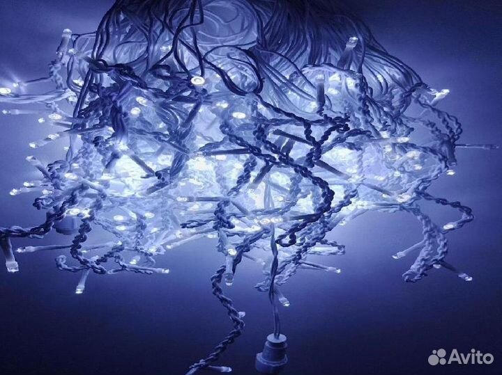 Гирлянда бахрома 25м