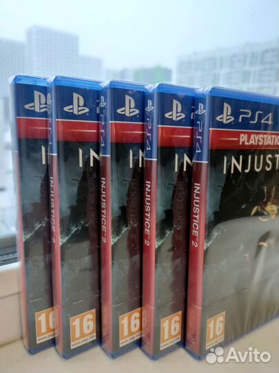 Injustice 2 ps 4 лот на доставку