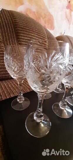 Бокалы для вина хрусталь