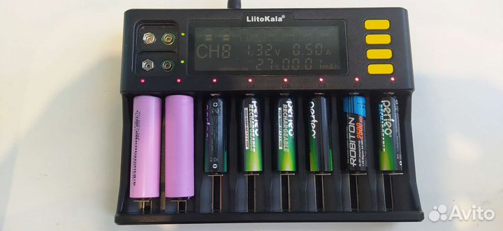 Универсальный зарядник LiitoKala Lii-S8