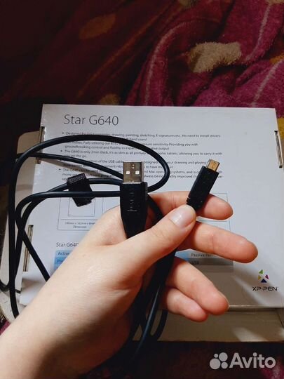 Графический планшет xp pen starG640