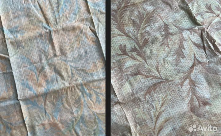 Винтажный хлопок, СССР 80е, 2 варианта рисунка