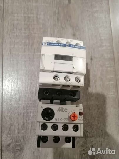 Контакторы schneider с тепловой защитой