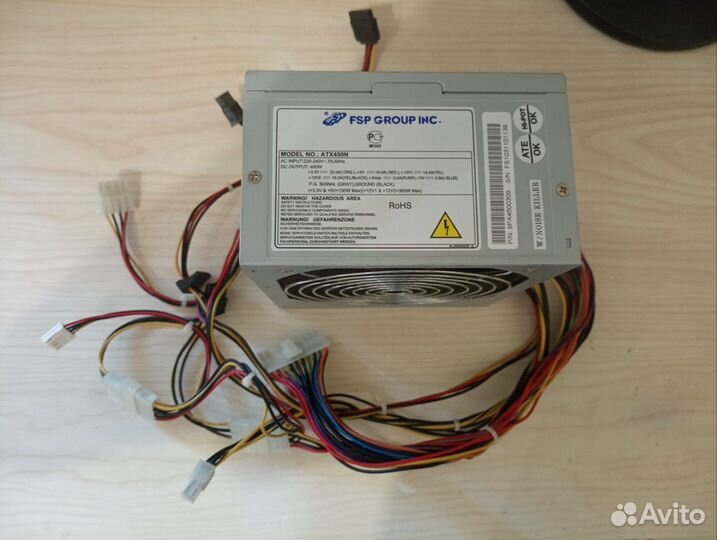 Блок питания fsp 450w