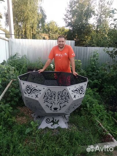 Костровые чаши, Мангал, Разборная печь под казан