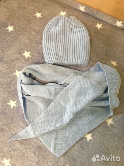 Комплект шапка, шарф