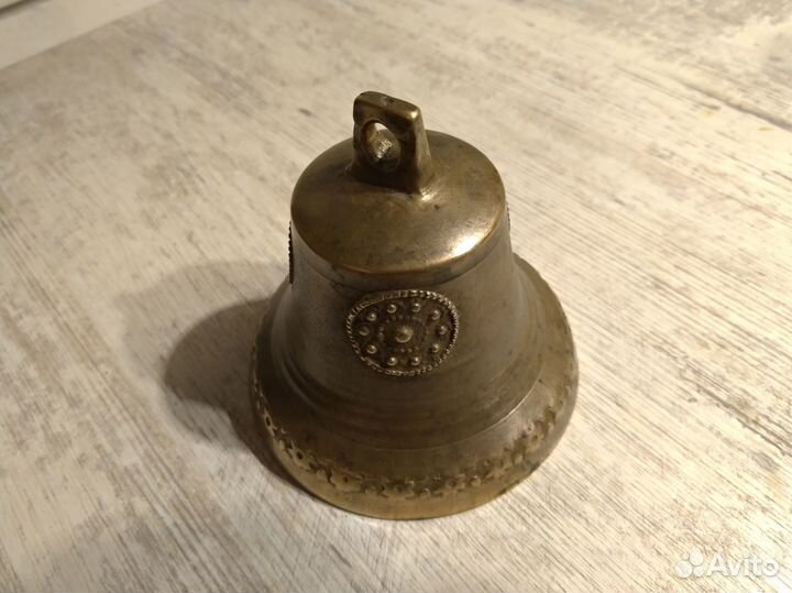 Колокольчик поддужный с красивым орнаментом 10,5см