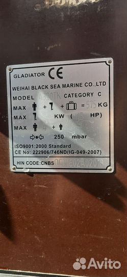 Лодка с мотором