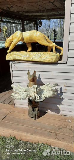 Сова садовые фигуры