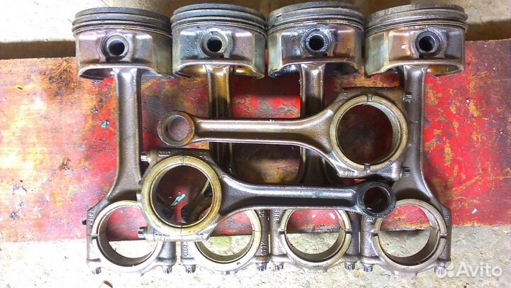 Ауди шатун поршень мотор 2.4 V6