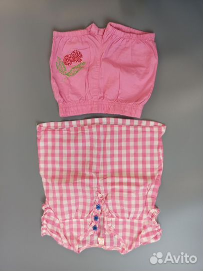 Летняя одежда для девочки пакетом 86 92 размер