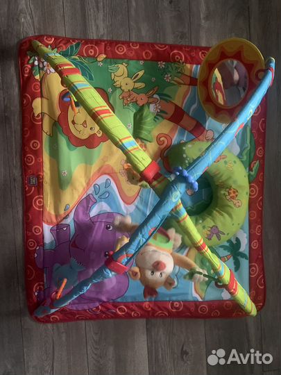 Развивающий коврик tiny love остров