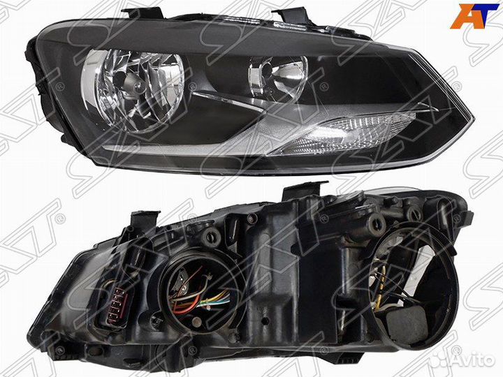 Фара VW polo 15-20 sedan/polo 09-13 HBK RH