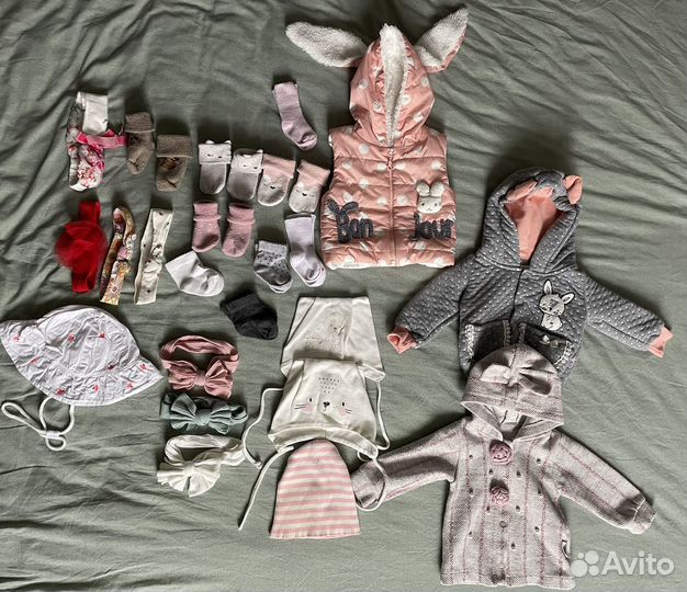 Детские вещи пакетом 52-68