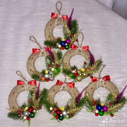 Новогодние веночки