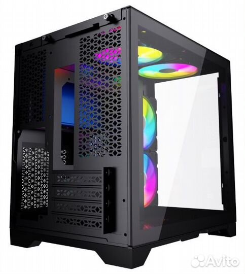 Корпус Powercase Vision Micro Black cvbm-L4