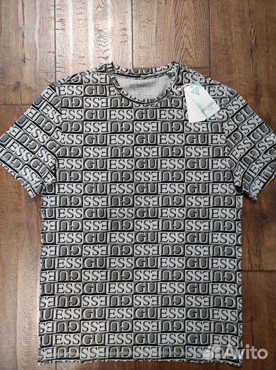 Футболка Guess мужская, размер M, XL, оригинал