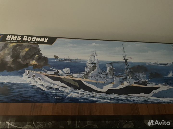 Модель корабля 1-200