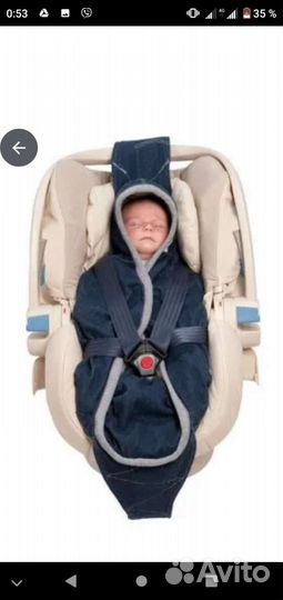 Слинг Lodger 2 в 1 Shelter флис