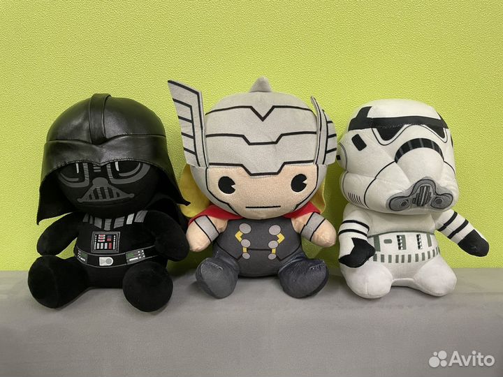 Мягкие игрушки Star Wars Marvel