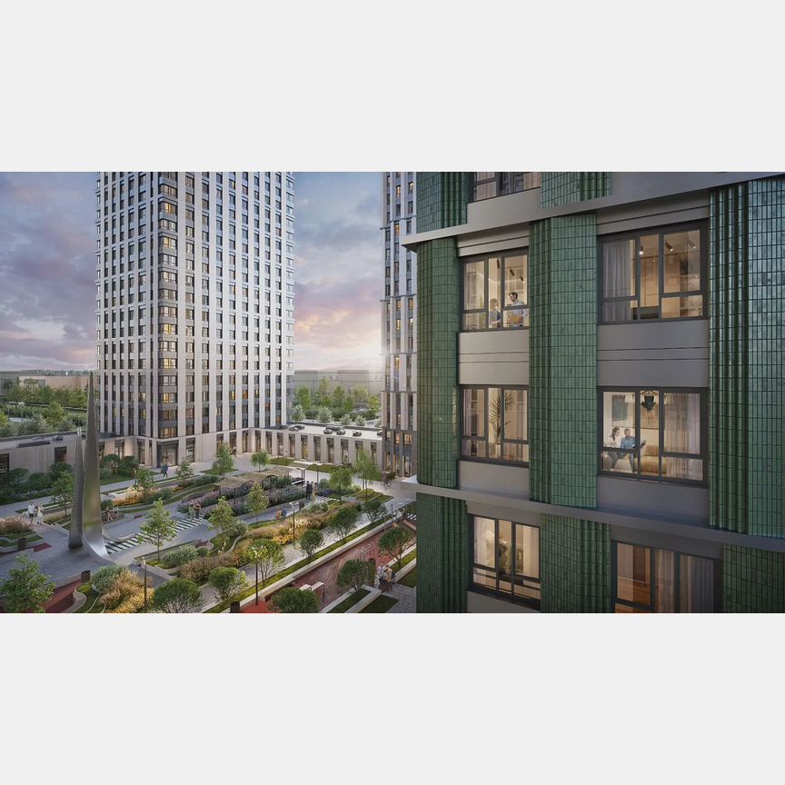 2-к. квартира, 49 м², 23/32 эт.