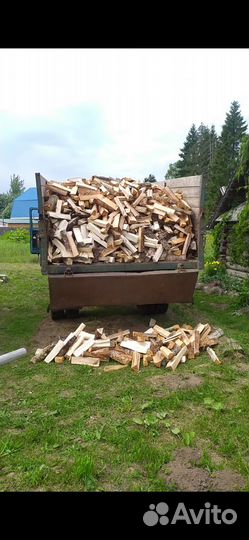 Дрова колотые