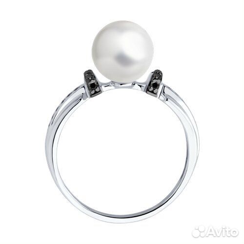 Кольцо sokolov из серебра, 94014414, р.18,5