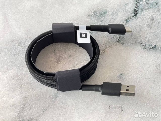 Дата-кабель USB Xiaomi Type-C, SJX10ZM, плетеный