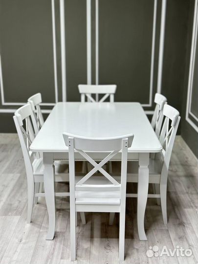 Стол, стулья набор. Доставка по всей России
