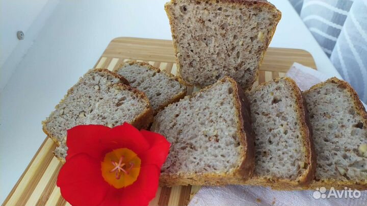 Хлеб домашний бездрожжевой