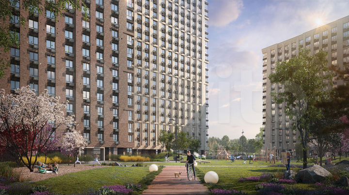 1-к. апартаменты, 34 м², 11/23 эт.