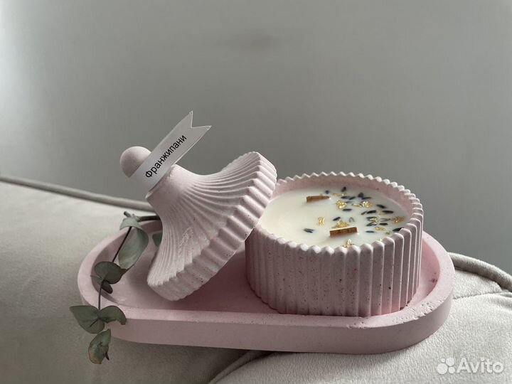 Свеча соевая натуральная