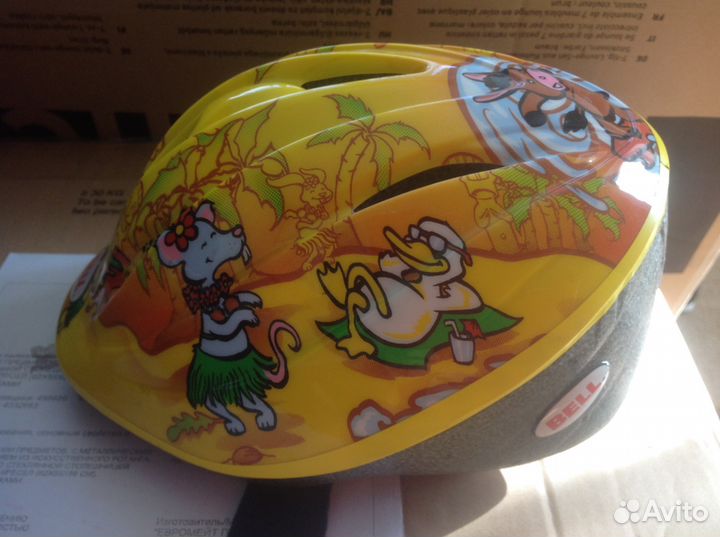 Велосипедный Шлем защитный детский Bell