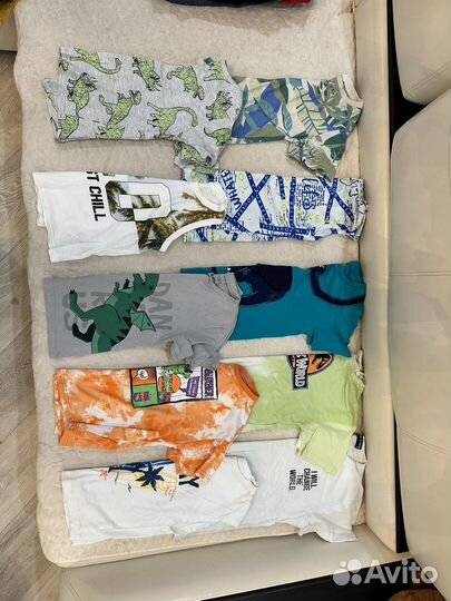 Вещи пакетом на мальчика 110 116