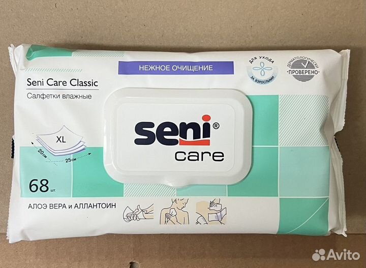 Салфетки Seni Care