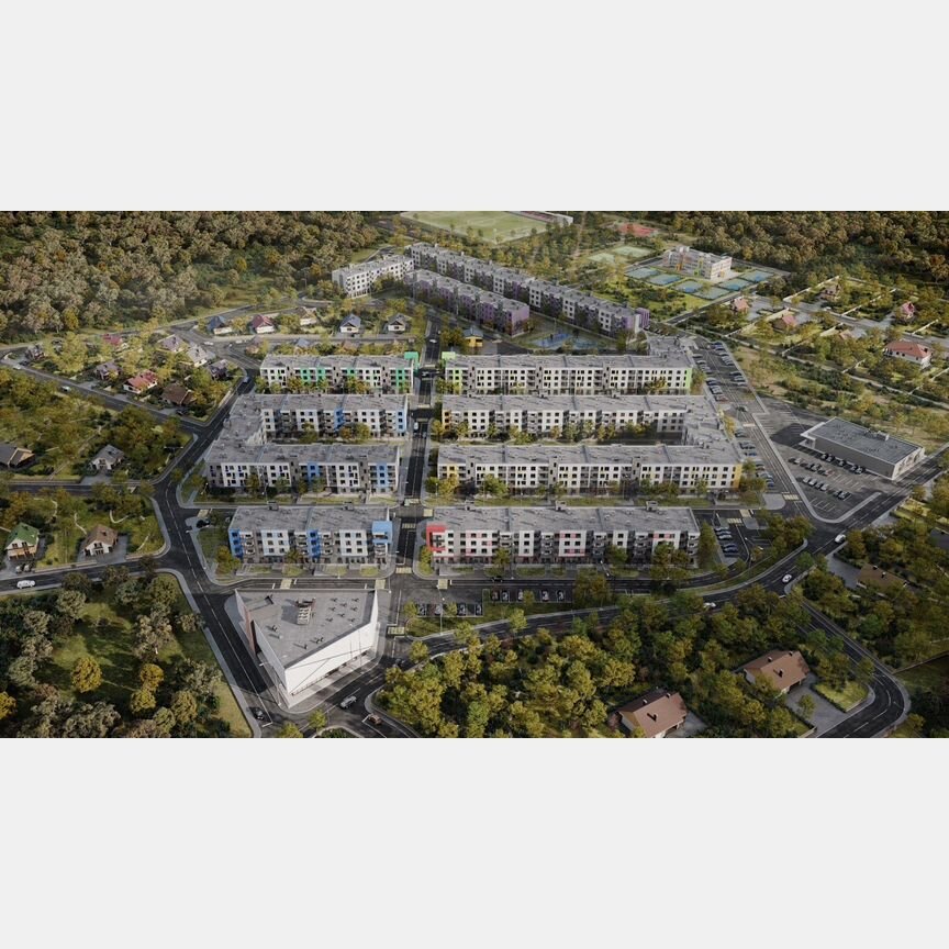 2-к. квартира, 57,6 м², 4/4 эт.