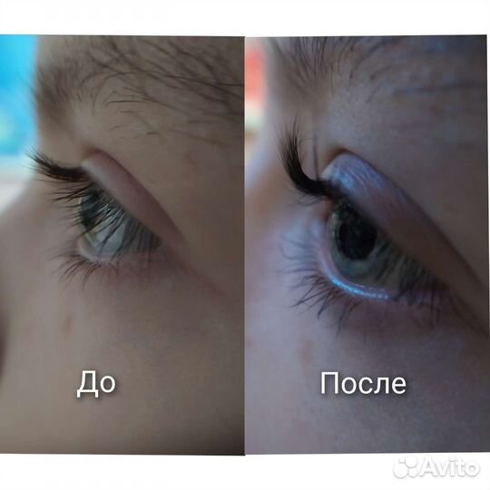 Ламинирование ресниц и бровей
